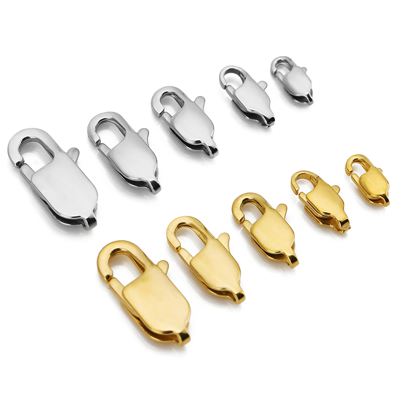 10 Uds. De cierres de langosta - Lobster Clasp Silver reseña y precio