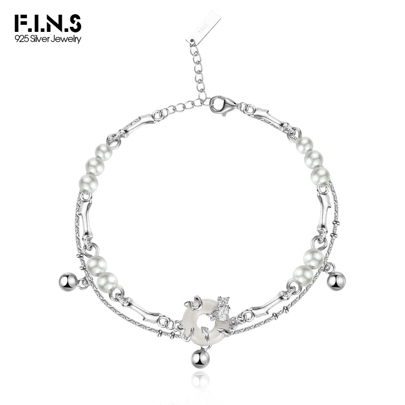 F.I.N.S-pulsera de plata de le - Lobster Clasp Silver reseña y precio