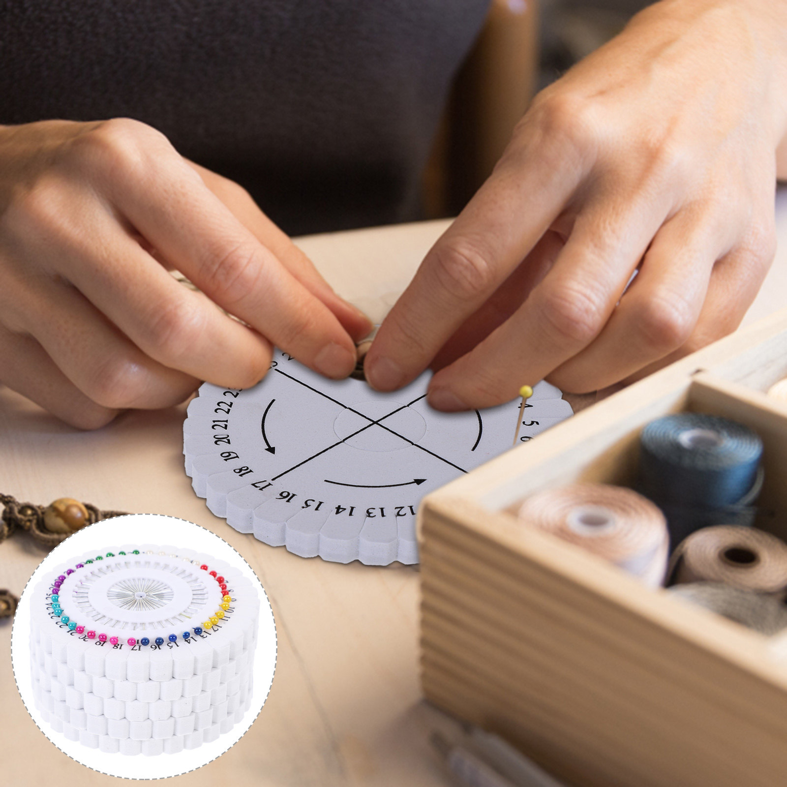 1 juego de disco para tejer Ku - Jewelry Making Board reseña y precio